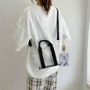 Women Transparent Shoulder Messenger Bag Beach Vacation Fashion Tote Handbags