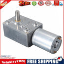 DC 12V Gear Speed Reduction Motor High Torque Turbine Geared Motor (100rpm)
