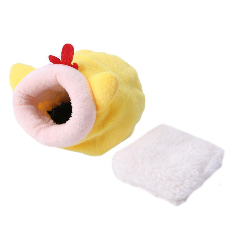 Pet Sleeping House Warm Puppy Kitten Bed Soft Nest Kennel Small Animals Cozy Mat