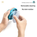 Head Body Scalp Massage Brush Shampoo Hair Washing Spa Shower Comb (Blue) Newly