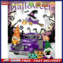 5D DIY Diamond Painting Full Round Drill Halloween Decor Rhinestone Art Cra