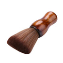 Wooden Hair Sweep Brush Neck Face Duster Soft Hair Cleaning Hairbrush (1) Newly