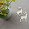 Decorations Wooden Elk Decor Reindeer Hanging Card Christmas Tree Hanging