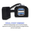 9-24V Handlebar Waterproof Handlebar Plug Charger USB Motorcycle Motorbike: