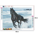 Animal 5D Full Drill DIY Diamond Painting Embroidery Kit (Horse T188) Newly