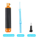 Monopod Float Stick Hand Grip Buoyancy For GoPro Hero10 9 8 7 6 5 4 3 Xiomi Yi