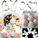 Baking & Pastry Tools Cake Mold Easter Egg Cookies Cutter Easter Biscuit Mould