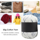 Gradient Color Milk Cotton Yarn Scarf Sweater Crochet Knitting Yarn (H) Newly