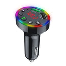 LED Display Fast Charger Modulator Transmitter Car Bluetooth Compatible 5.0 FM