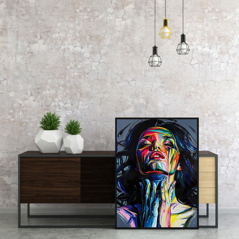 DIY Digital Picture Kit Fashion Girl Frameless Oil Painting By Number Artwork