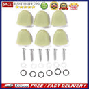 Plastic Folk Guitar Tuning Pegs Keys Caps Kit String Tuners Knobs Handle Ma