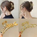 Jaw Half Bun Hair Clip Hair Barrettes Hair Claw Clips Non-Slip Hair Clips