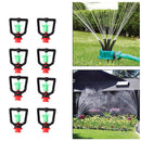 10pcs Rotating Irrigation Watering Sprayer Nozzles Garden Lawn Sprinkler Tools