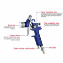 HVLP Air Paint 0.8/1.0MM Nozzle Gravity Feed Gun Painting Spray Guns Airbrush