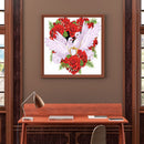 Rose Love DIY Diamond Painting Rhinestone Full Round Drill for Room Decorat