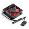 Computer Case 80mm Fan 3Pin+4Pin Radiator Cooler 12V Chassis Water Cooling Fans