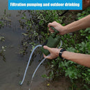Water filter outdoor, 5000L survival camping water filter for? Drinking water, Tragba