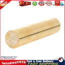 Retro Cylindrical Sealing Wax Brass Envelope Stamp Customs Accessories (A) Newly