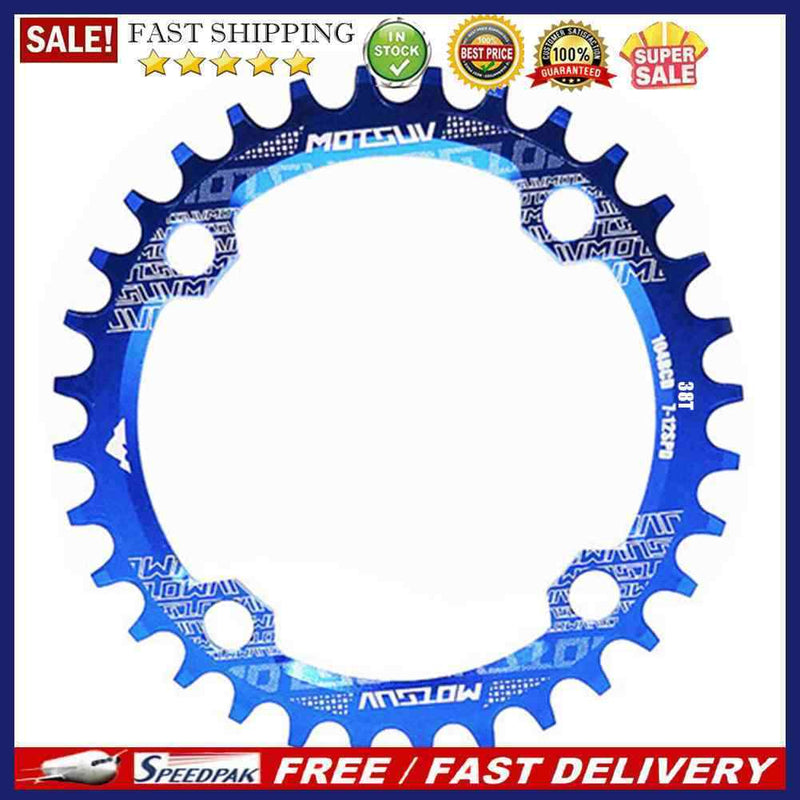 Bicycle 104BCD Crank 32T 34T 36T 38T Chainrings MTB Bike Aluminum Crankset Plate