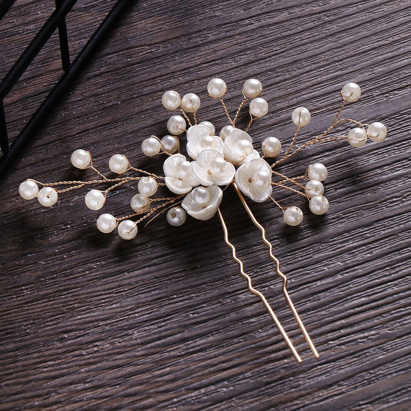 Wedding Crystal Accessories Women Hairpins Headwear Headpieces Hair Clips