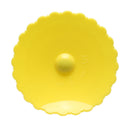 Sunflower Dustproof Reusable Silicone Cup Lid Insulation Cup Cover (Yellow)