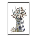 Partial Embroidery Greenhouse Counted Cross Stitch 14CT 2 Strand Cotton Kit