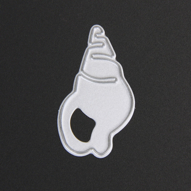 4pcs Sea Shells Cutting Dies Stencils for DIY Scrapbook/Photo Steel Newly