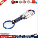 Burnt Blue Metal Keychain Aluminum Alloy Car Key Chain Ring Auto Styling Newly