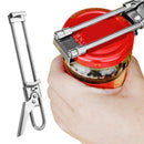 Adjustable Bottle Can Opener Beer Steel Jar Lid Gripper kitchen Z7D8