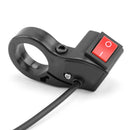 E-Bike Motorcycle Handlebar Headlight Switch for Motorcycle ATV Black Parts