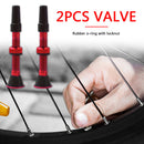 2 Pack 40mm Tubeless Tire Presta Valve Aluminum Alloy Stem for MTB Road Bike