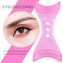 Eyeliner Eye Makeup Stencils Template Shaping Tools for Beginner Women Make