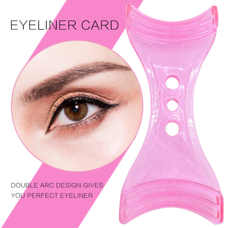Eyeliner Eye Makeup Stencils Template Shaping Tools for Beginner Women Make