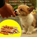 Chicken Wrapped Jerky Beef Twists snacks chews treats HOT delicious H0U2