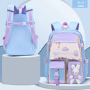 Cute Bunny Backpack for Girls Teenage Student Kindergarten Shoulder School Bags