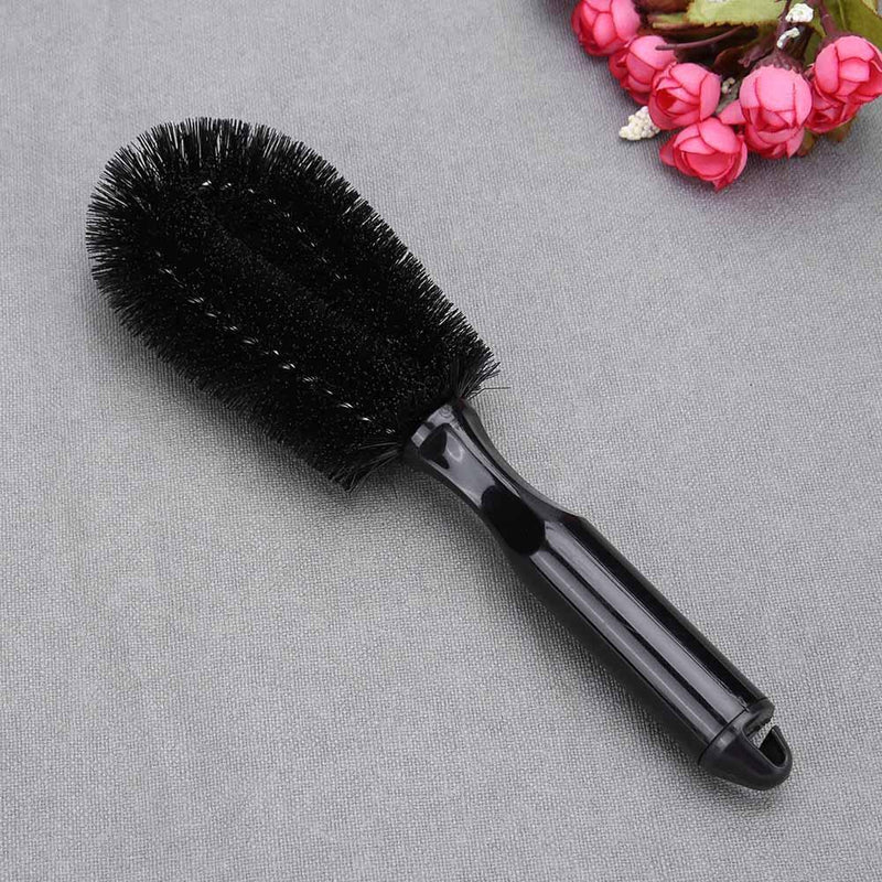 Vehicle Washing Wheel Brush Car Tire Rim Cleaning Handle Brush Tool Newly