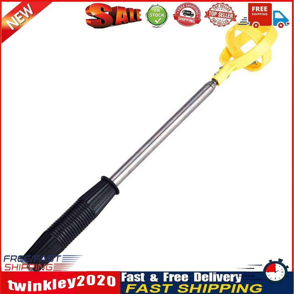 Golf Ball Retriever 8 Sections Telescopic Golf Ball Picker Tool (Yellow) Newly
