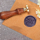 100pcs Star Sealing Wax Fire Paint Beads Grain Envelope Invitation (Purple)