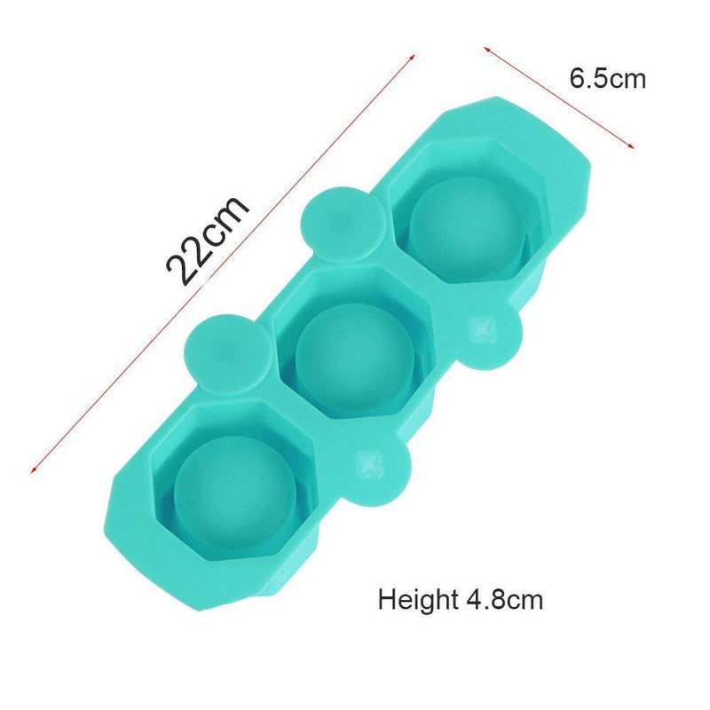 DIY Craft Pastry Tools Manual Clay Cement Pot Mould Flowerpot Silicone Mold
