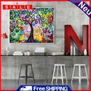 Tree of Life, Oil Color by Numbers, Frameless Drawing Picture, Wall Decoration