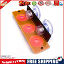 Fish Tank Fluorescence Coral Frag Rack Aquarium Reef w/Plug Holder (Orange)