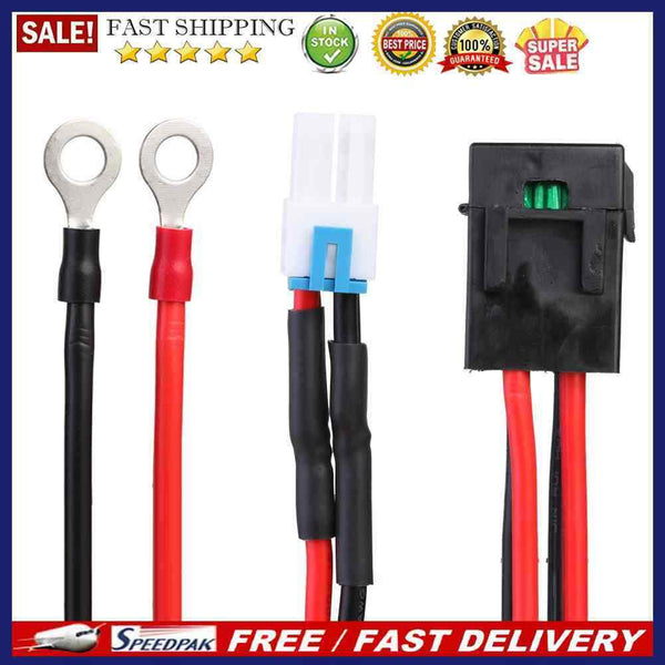 1m 30A Short Wave Extension Car Charge Power Cord Cable for ICOM IC7000 IC7
