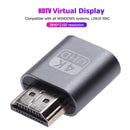 Virtual Display Adapter HDMI DDC EDID Dummy Plug Headless Ghost Display Emulator