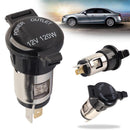 Car 10A Cigarette Lighter Female Socket Power Plug with Waterproof Cover