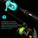 Fishing Bite Alarm Electronic Buzzer Loud Light Rod Night Indicator (606) Newly