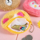 Kindergarten Shoulder Girl Fashion Bear Shape Mini Bag Travel Mobile Phone Pouch