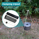Outdoor Camping Hanging Cooking Pot Campfire Picnic Bonfire Tripod Equipment