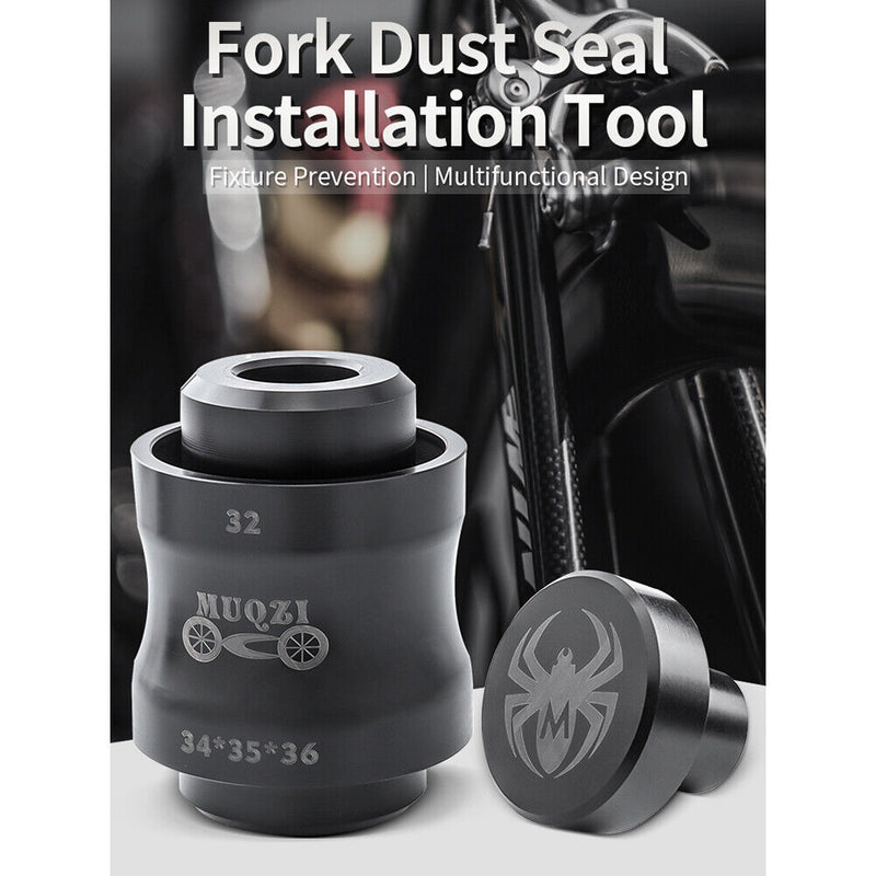 MUQZI Bike Fork Dust Oil Seal Installation Tool Bicycle Front Fork Driver Tools