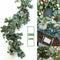 200CM Artificial Eucalyptus Garland Hanging Rattan Greenery Home Decor W6T2