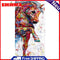 Canvas Painted Oil Paint By Numbers Painted Horse DIY Modern Bedroom Wall Art